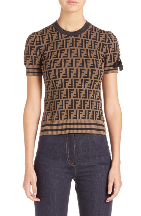 fendi knit shirt|Fendi denim shirt.